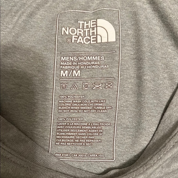 The North Face Gray Men's Shirt - Picture 2 of 2